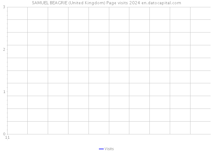 SAMUEL BEAGRIE (United Kingdom) Page visits 2024 