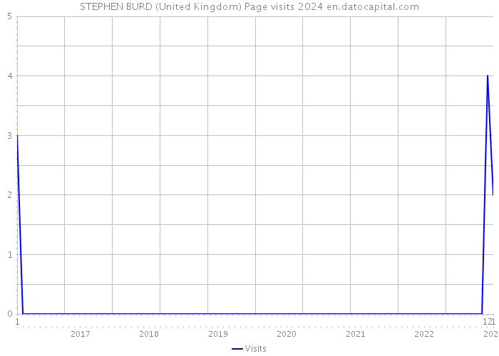 STEPHEN BURD (United Kingdom) Page visits 2024 