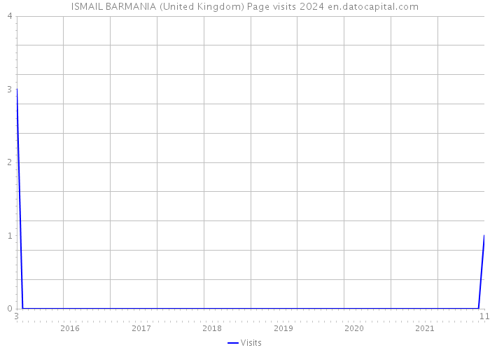 ISMAIL BARMANIA (United Kingdom) Page visits 2024 