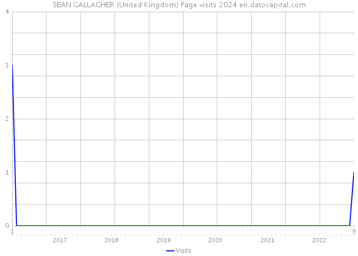SEAN GALLAGHER (United Kingdom) Page visits 2024 