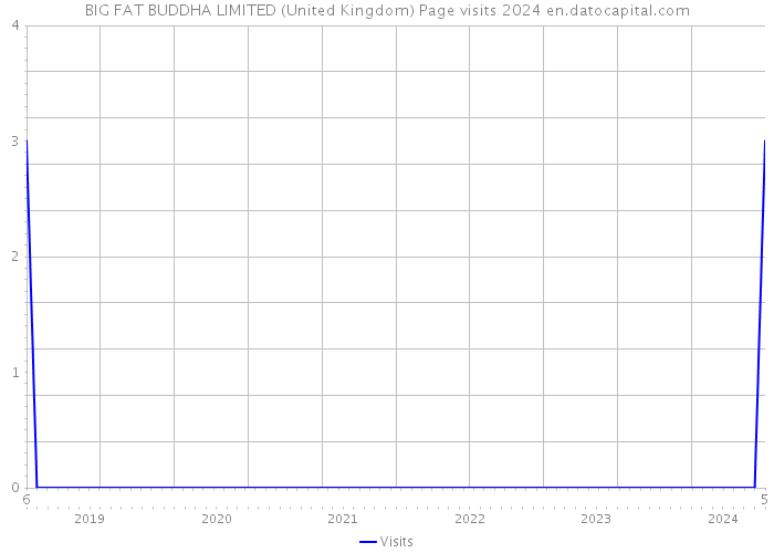 BIG FAT BUDDHA LIMITED (United Kingdom) Page visits 2024 