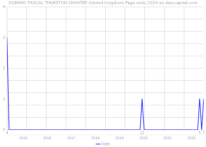DOMINIC PASCAL THURSTON GRANTER (United Kingdom) Page visits 2024 