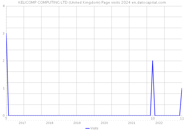 KELICOMP COMPUTING LTD (United Kingdom) Page visits 2024 