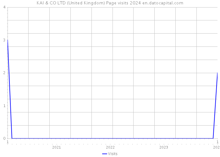 KAI & CO LTD (United Kingdom) Page visits 2024 