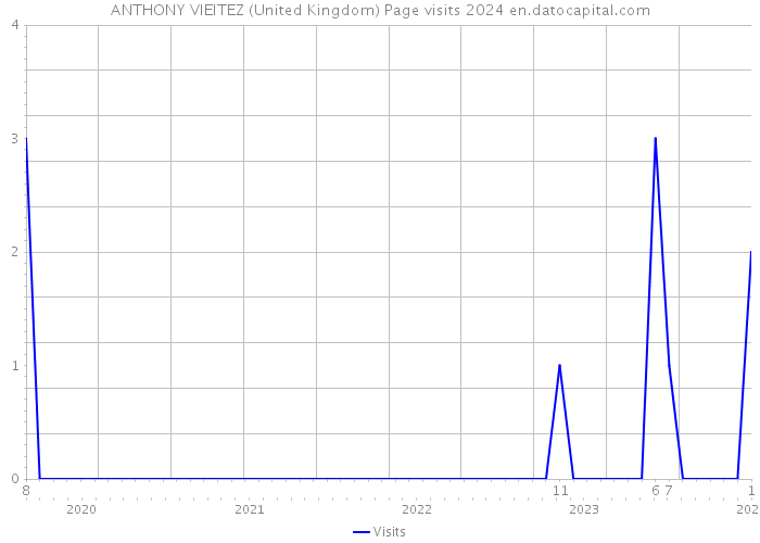 ANTHONY VIEITEZ (United Kingdom) Page visits 2024 