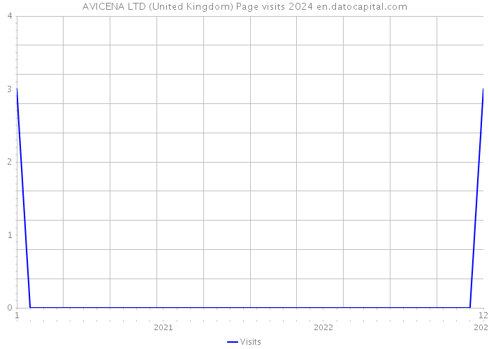 AVICENA LTD (United Kingdom) Page visits 2024 