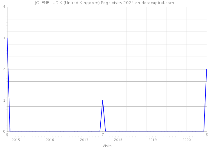 JOLENE LUDIK (United Kingdom) Page visits 2024 