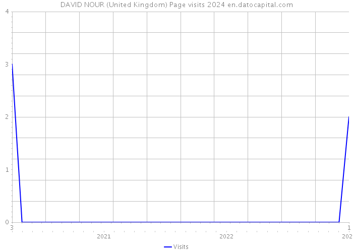 DAVID NOUR (United Kingdom) Page visits 2024 