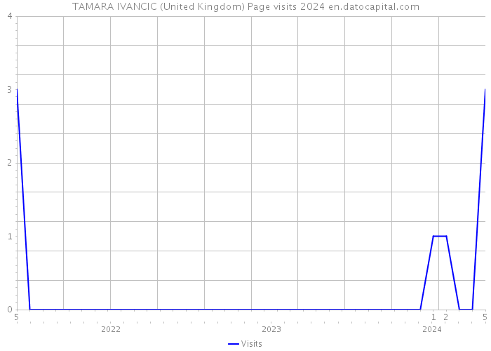TAMARA IVANCIC (United Kingdom) Page visits 2024 