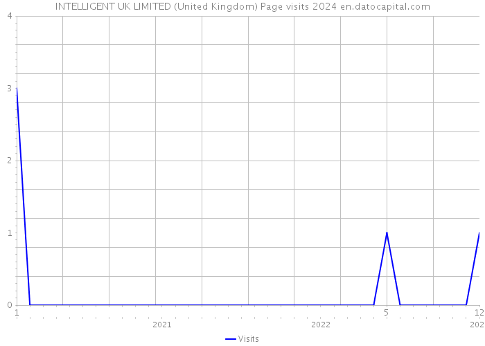 INTELLIGENT UK LIMITED (United Kingdom) Page visits 2024 