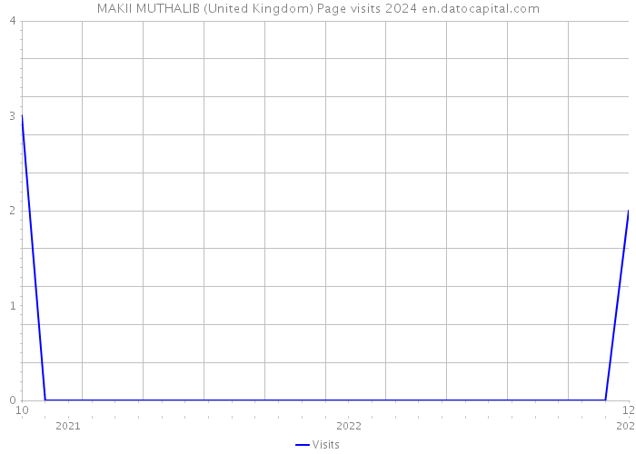 MAKII MUTHALIB (United Kingdom) Page visits 2024 