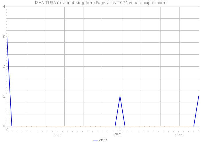 ISHA TURAY (United Kingdom) Page visits 2024 