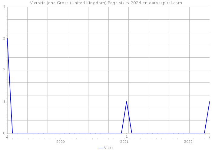 Victoria Jane Gross (United Kingdom) Page visits 2024 