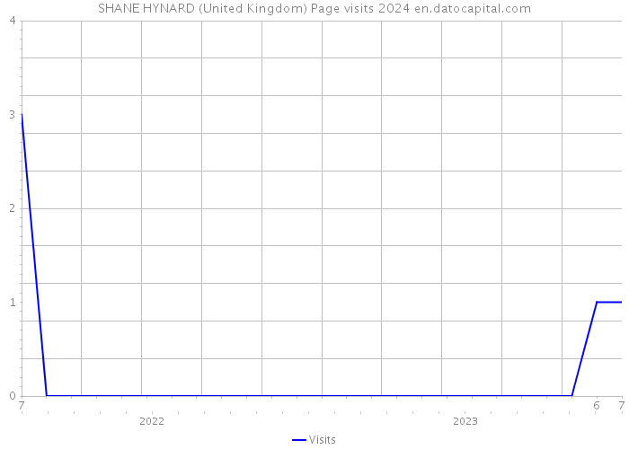 SHANE HYNARD (United Kingdom) Page visits 2024 