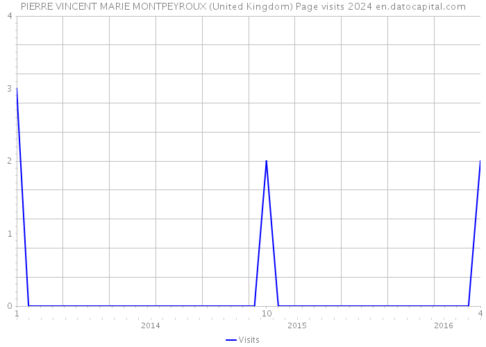 PIERRE VINCENT MARIE MONTPEYROUX (United Kingdom) Page visits 2024 