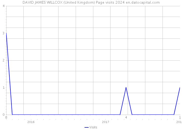 DAVID JAMES WILLCOX (United Kingdom) Page visits 2024 