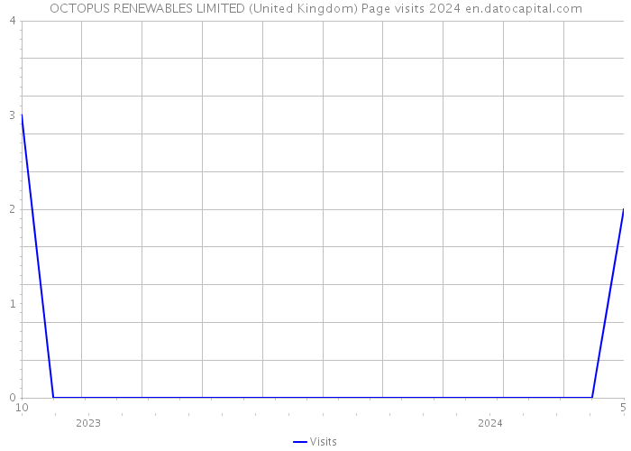 OCTOPUS RENEWABLES LIMITED (United Kingdom) Page visits 2024 