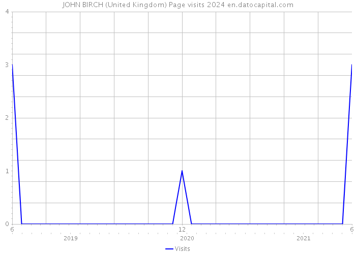 JOHN BIRCH (United Kingdom) Page visits 2024 