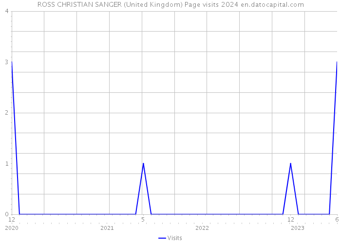 ROSS CHRISTIAN SANGER (United Kingdom) Page visits 2024 