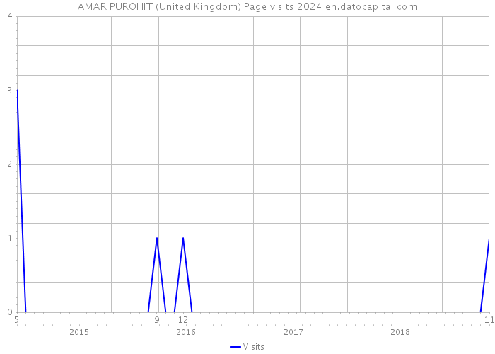 AMAR PUROHIT (United Kingdom) Page visits 2024 