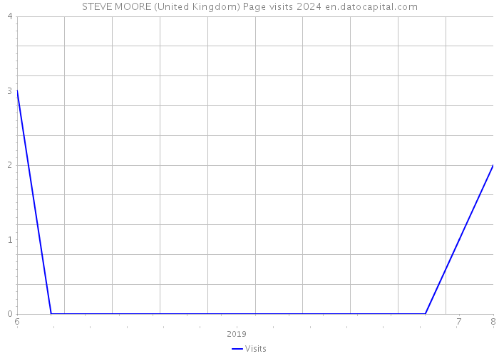 STEVE MOORE (United Kingdom) Page visits 2024 