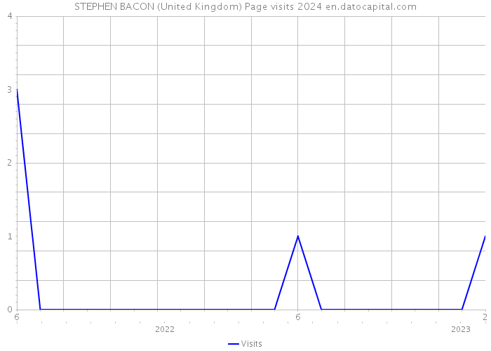 STEPHEN BACON (United Kingdom) Page visits 2024 