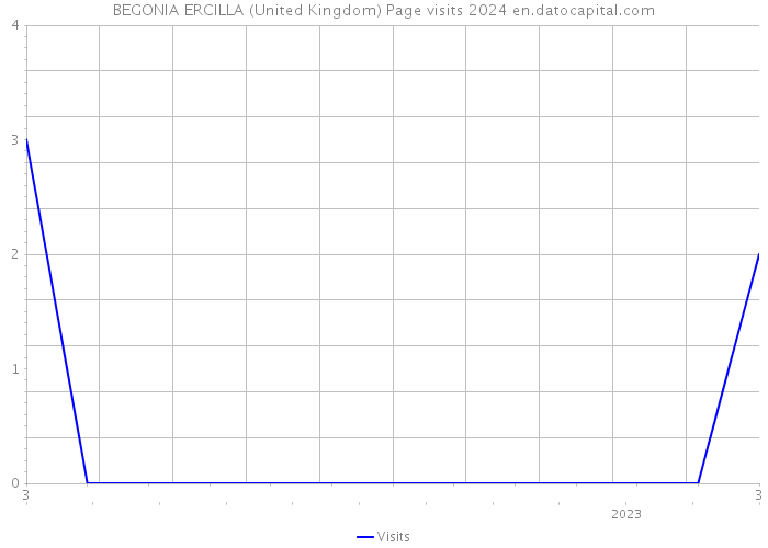 BEGONIA ERCILLA (United Kingdom) Page visits 2024 