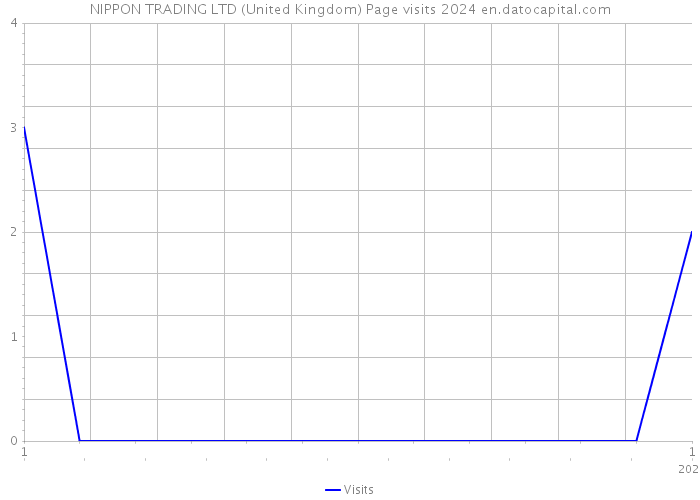 NIPPON TRADING LTD (United Kingdom) Page visits 2024 