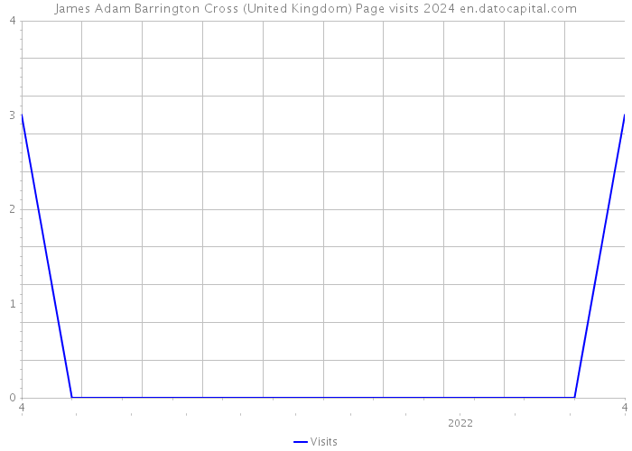 James Adam Barrington Cross (United Kingdom) Page visits 2024 