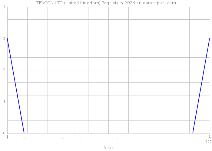 TEXCON LTD (United Kingdom) Page visits 2024 