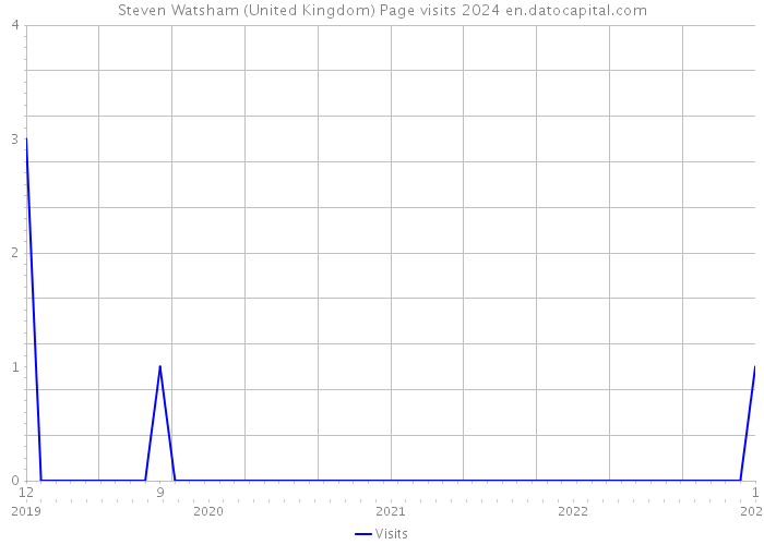 Steven Watsham (United Kingdom) Page visits 2024 