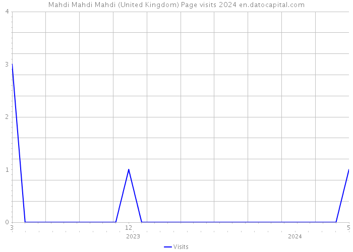 Mahdi Mahdi Mahdi (United Kingdom) Page visits 2024 