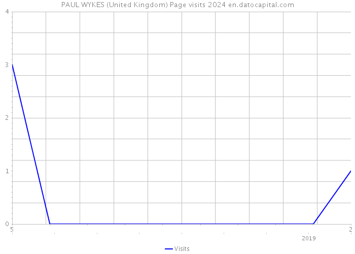 PAUL WYKES (United Kingdom) Page visits 2024 