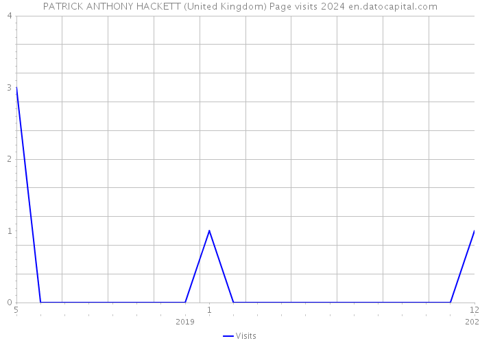 PATRICK ANTHONY HACKETT (United Kingdom) Page visits 2024 