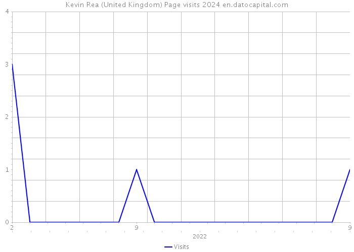 Kevin Rea (United Kingdom) Page visits 2024 