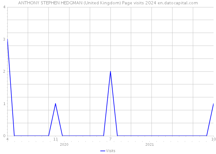 ANTHONY STEPHEN HEDGMAN (United Kingdom) Page visits 2024 