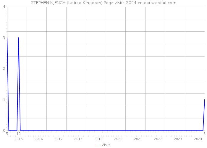 STEPHEN NJENGA (United Kingdom) Page visits 2024 