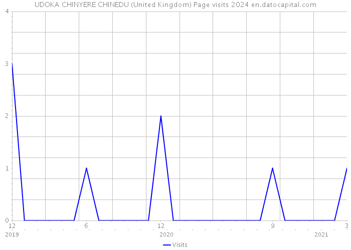 UDOKA CHINYERE CHINEDU (United Kingdom) Page visits 2024 