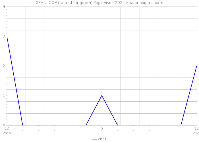 SEAN IGOE (United Kingdom) Page visits 2024 