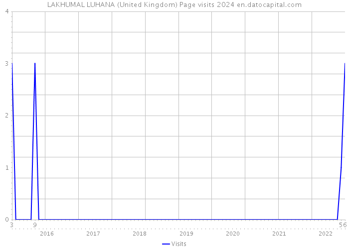 LAKHUMAL LUHANA (United Kingdom) Page visits 2024 