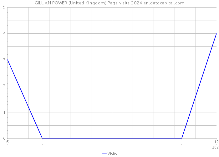 GILLIAN POWER (United Kingdom) Page visits 2024 