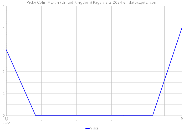 Ricky Colin Martin (United Kingdom) Page visits 2024 