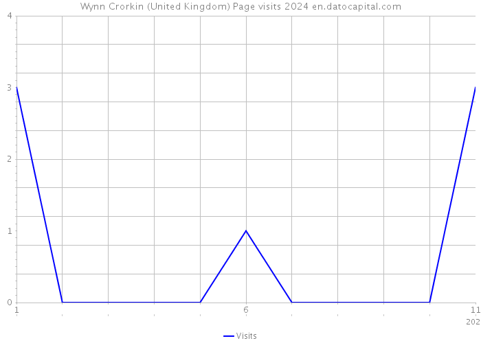 Wynn Crorkin (United Kingdom) Page visits 2024 