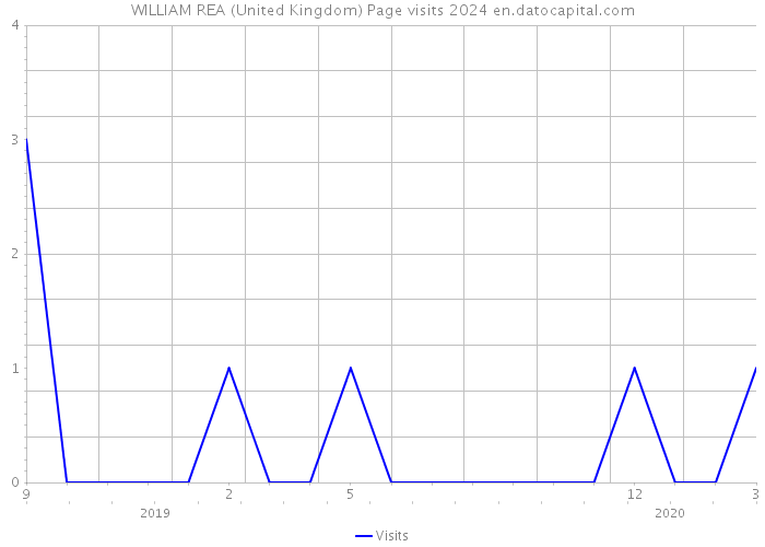 WILLIAM REA (United Kingdom) Page visits 2024 