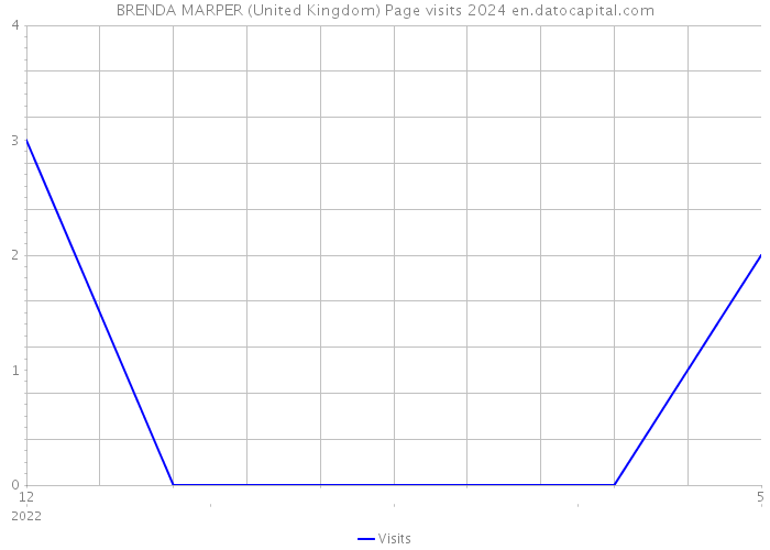 BRENDA MARPER (United Kingdom) Page visits 2024 
