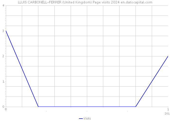 LLUIS CARBONELL-FERRER (United Kingdom) Page visits 2024 