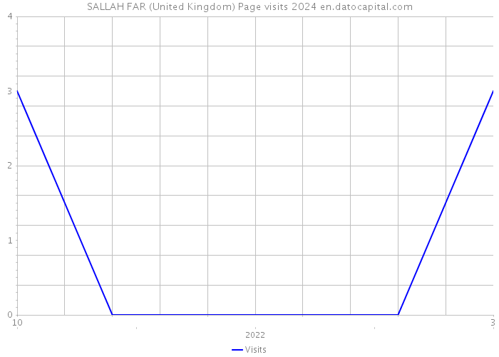 SALLAH FAR (United Kingdom) Page visits 2024 