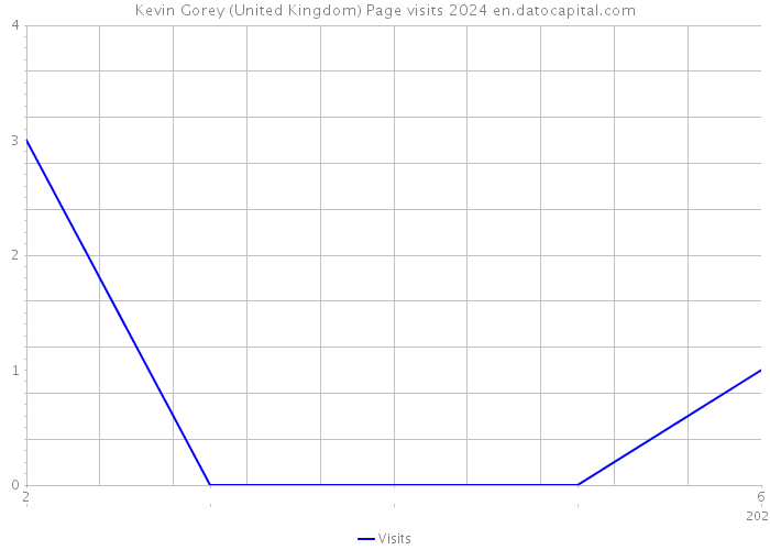 Kevin Gorey (United Kingdom) Page visits 2024 