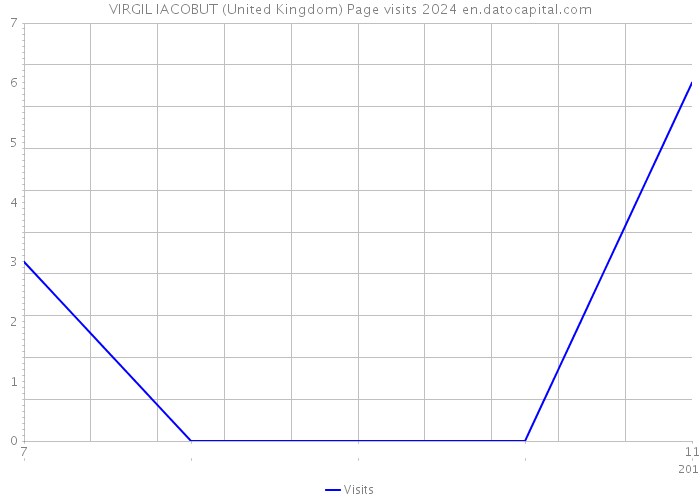 VIRGIL IACOBUT (United Kingdom) Page visits 2024 