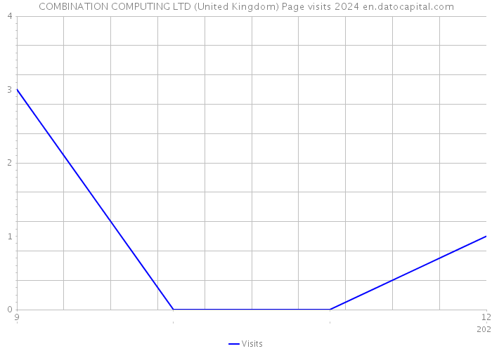 COMBINATION COMPUTING LTD (United Kingdom) Page visits 2024 